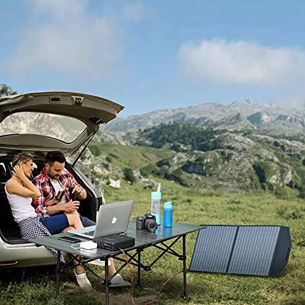 ALLPOWERS S200 Solar Generator Kit, 200W 154Wh Portable Power Station with SP027 100W Foldable Solar Panel [Shipping Separately]