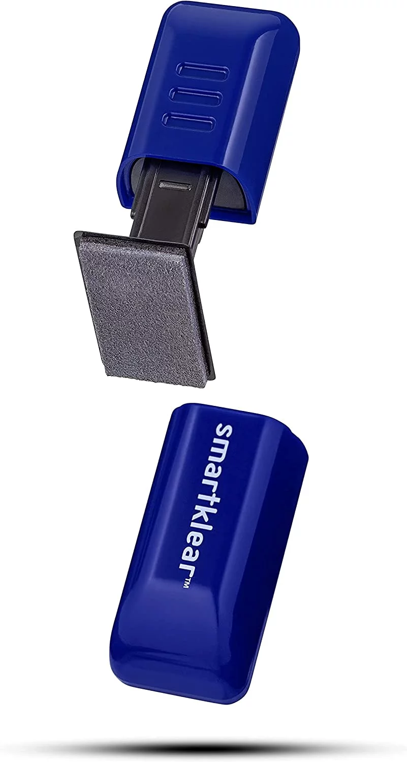 SmartKlear Smart Phone Screen Cleaner - Efficient and Durable Carbon Microfiber Technology Injected Blue
