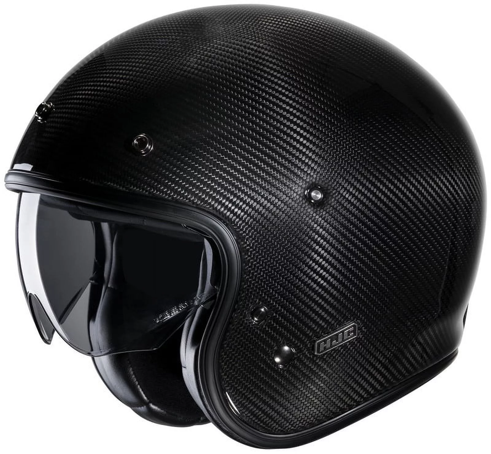 HJC V31 Carbon Helmet Carbon (Large, Black Carbon)