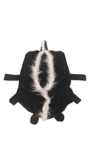 Midlee Skunk Dog Halloween Costume (Medium)