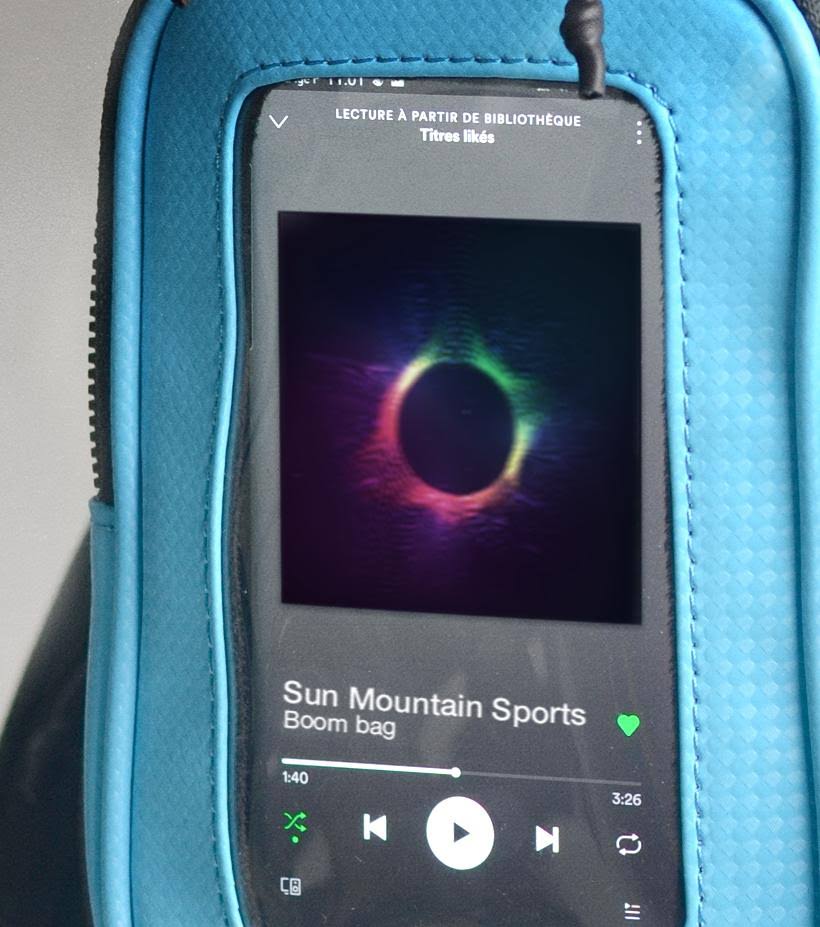 Sun Mountain Boom Cart Bag, Gray/Garnet/Black