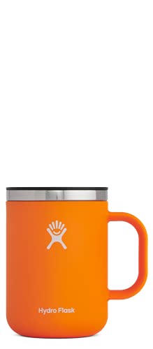 Hydro Flask Mug - Stainless Steel Reusable Tea Coffee Travel Mug - Vacuum Insulated, BPA-Free, Non-Toxic 12 oz