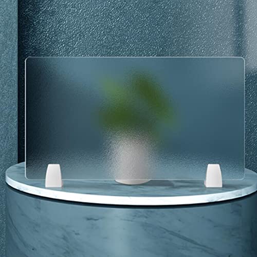 Desk Divider Desk Partition Desk Privacy Panel，Acoustic Partition for Desk Privacy Home & Office Partitions Table Top Workstation, Clamp-on Cubicle Wall(40x30cm)