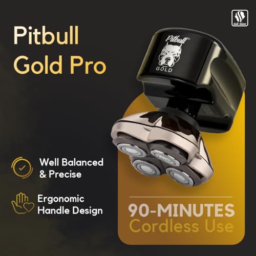 Pitbull Gold PRO Electric Head and Face Shaver