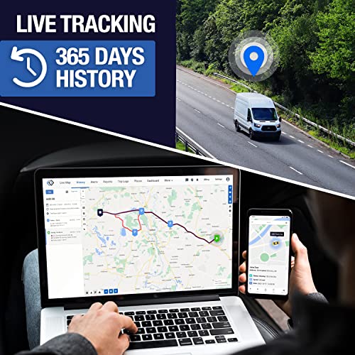 104 PRO 4G Magnetic GPS Tracker - Pay As You Go Portable Vehicle, Car, Truck, Van, Asset, Trailer Tracking Device with up to 90 days Stand by Time Car Tracker Devices (104 Pro 4G - 10,000 mAh)