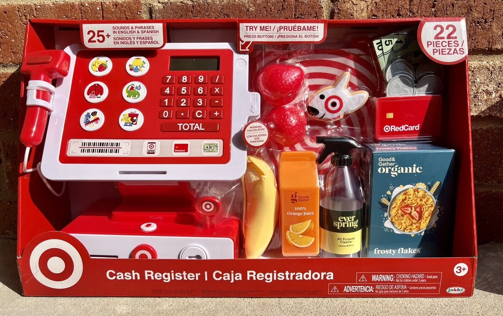 Target Store Cash Register and Accessories Pretend Play 25+ Sounds Phrases