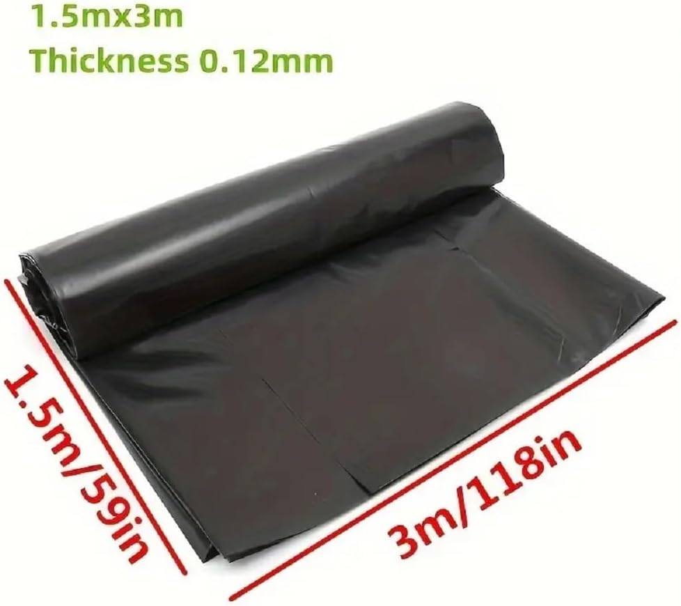 1pc Pond Liner, Pliable Pond Skins Liner,Swimming Pool Rubber Liner for Garden Streams Fountains Waterfall