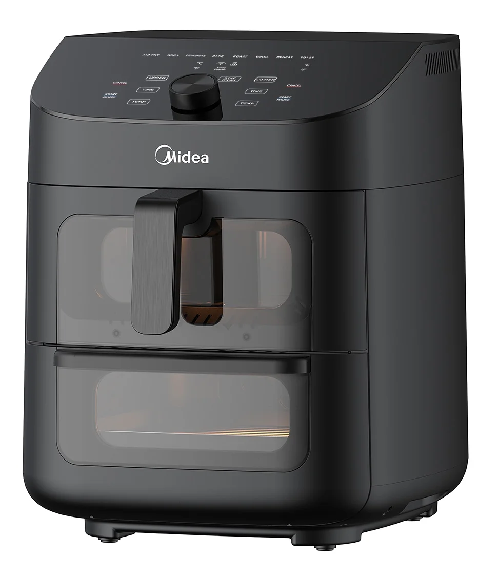 Midea 11 Quart 8-in-1 Two-Zone Air Fryer Oven with Sync Finish Cooking