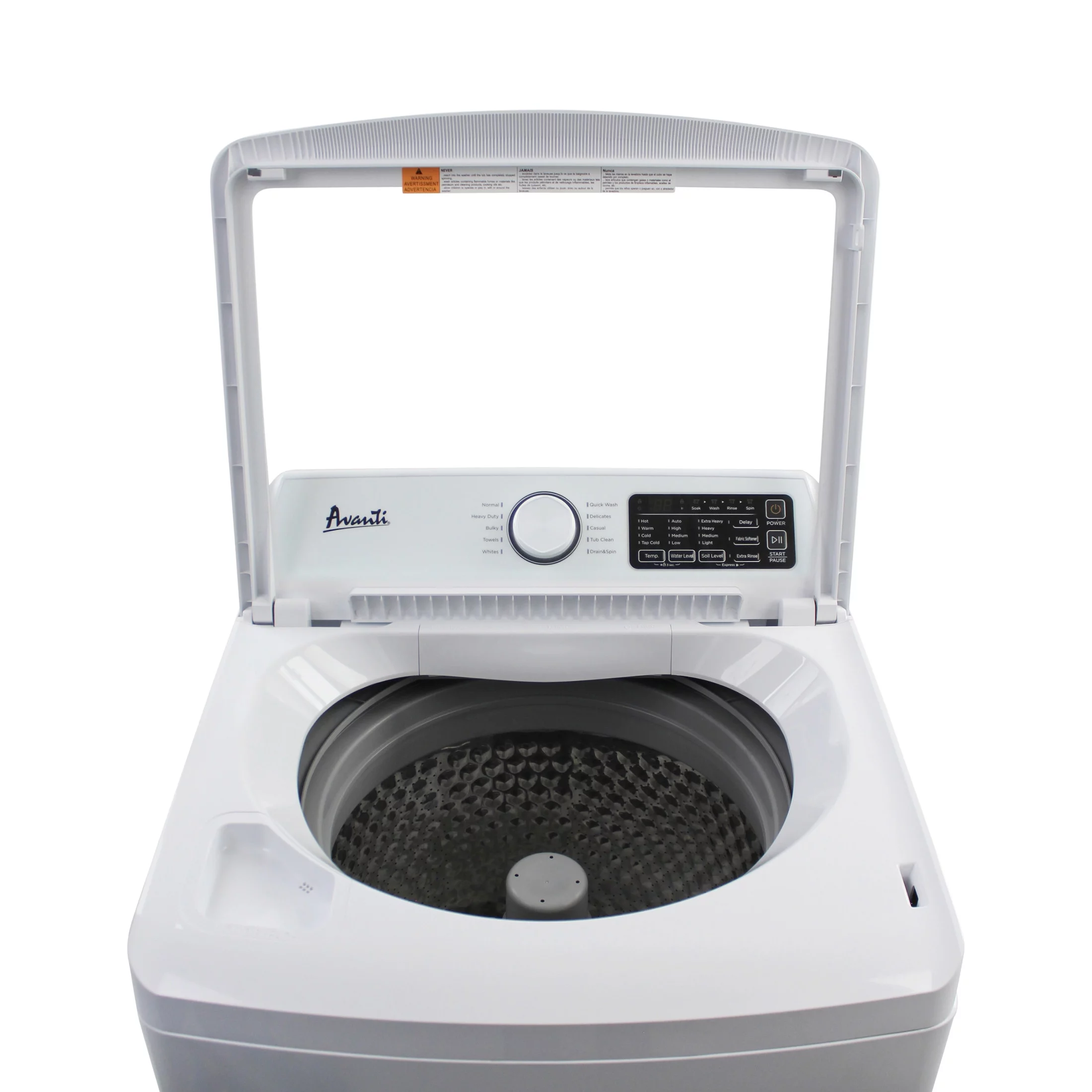 Avanti Top Load Washer, 4.4 Cu. ft. Capacity, in White (SLTW44D)