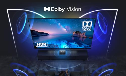 MINIX U8K-Ultra 8K Android Media Player with AI Picture Quality Enhancer & AI Resolution Upscaling 8GB RAM 128GB eMMC, Powered by AOSP 11, Non-Android TV System Dolby Vision and Dolby Atmos Certified