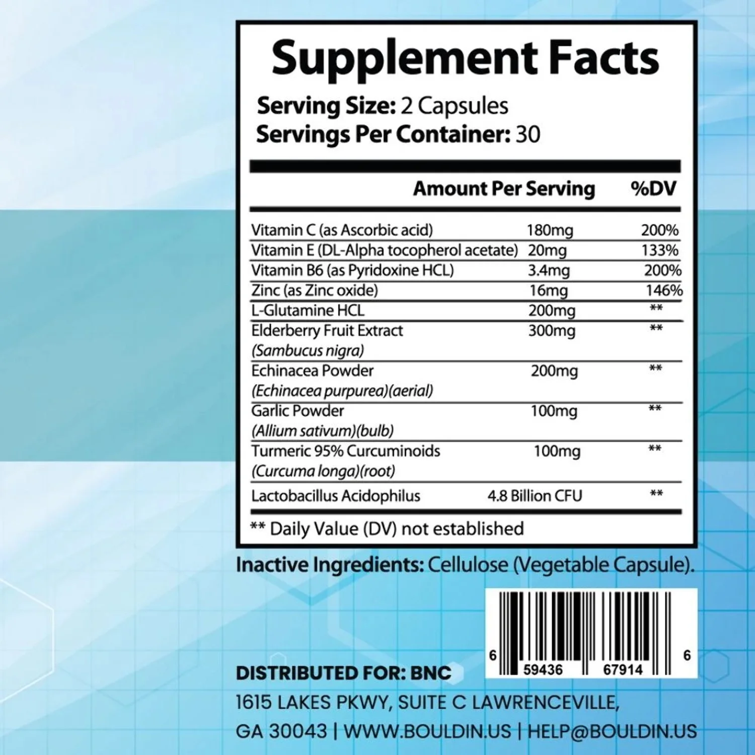 Elderberry Immune Support w/Vitamin C