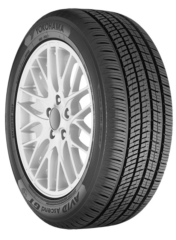 Yokohama Avid Ascend GT 235/45R19 99 V All Season Performance Passenger Tire Fits: 2013-19 Ford Escape Titanium, 2022-23 Jeep Compass Red
