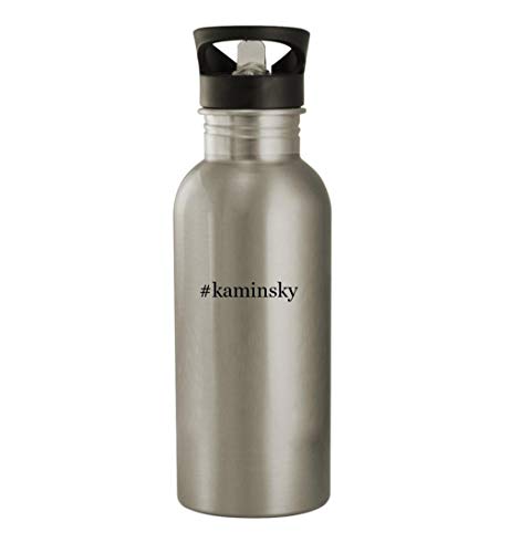 #kaminsky - 20oz Stainless Steel Water Bottle, Silver
