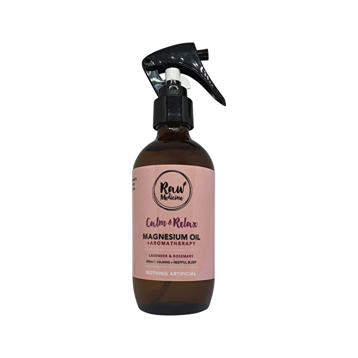 Raw Medicine Magnesium Oil + Aromatherapy Calm & Relax Spray 200ml