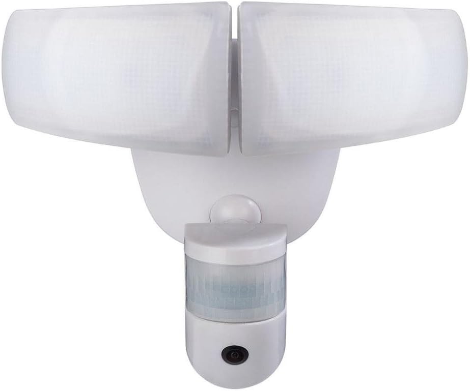 Defiant 180° White LED Wi-Fi Video Motion Security Light