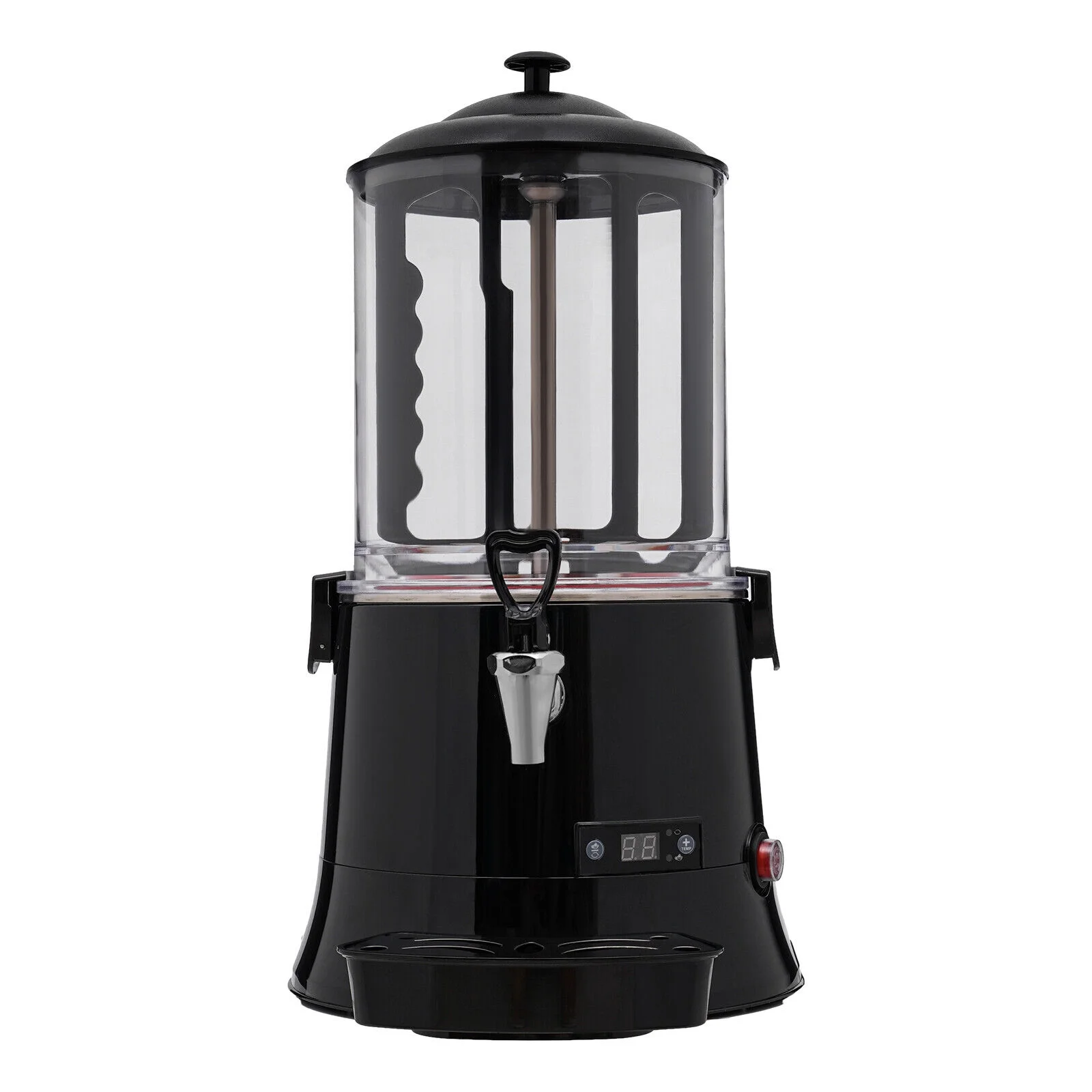 Commercial Hot Chocolate Dispenser Cocoa Milk Heating Beverage Dispenser 10L Water Dispenser