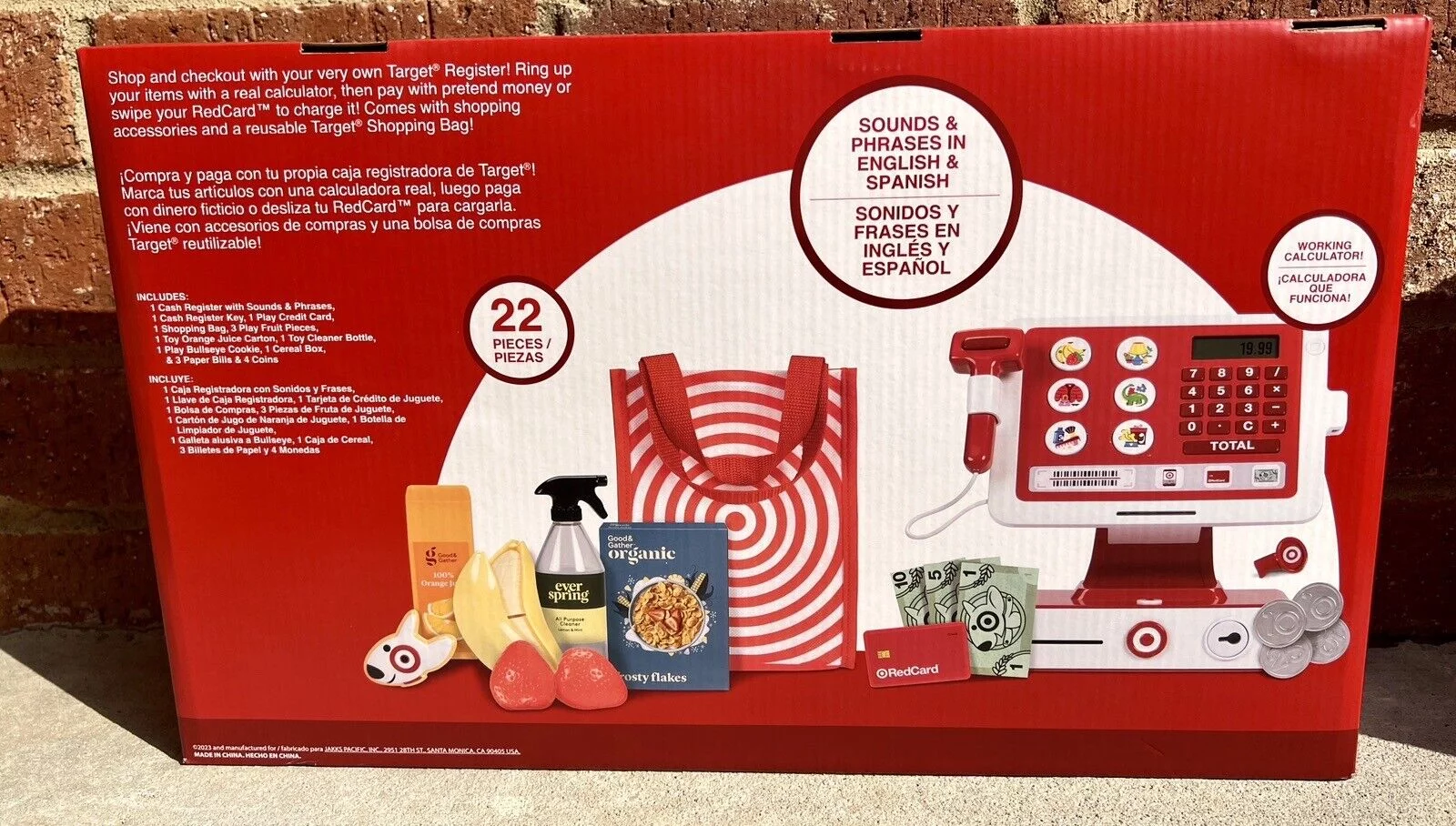 Target Store Cash Register and Accessories Pretend Play 25+ Sounds Phrases