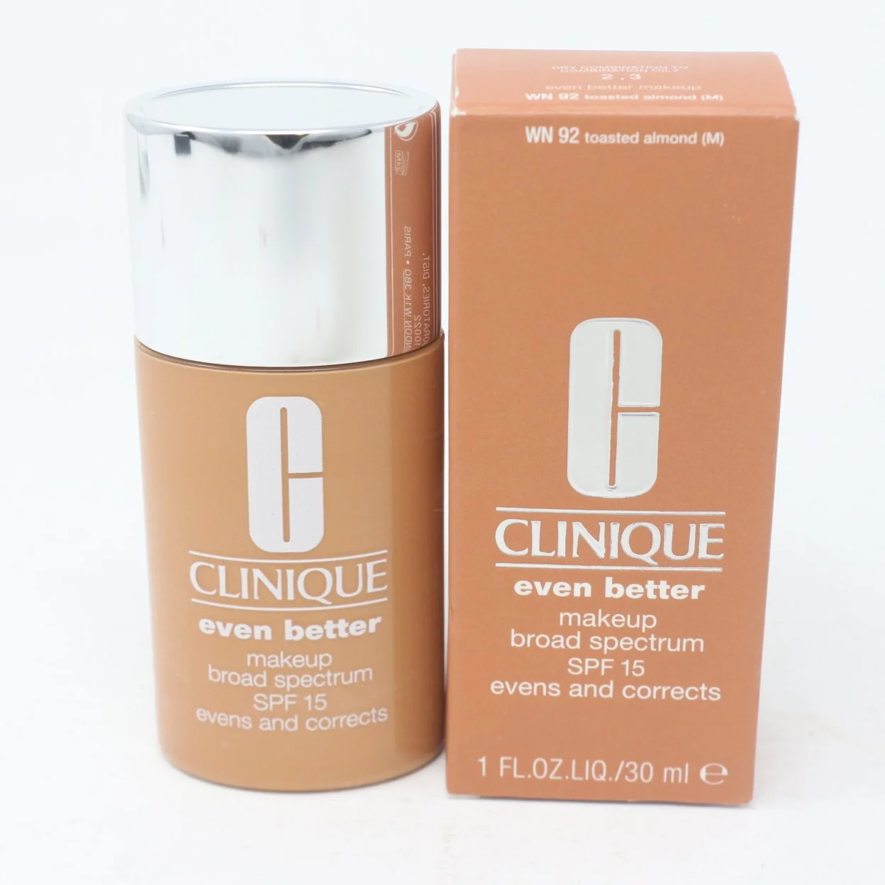 Clinique CQEVBEFO74 1.0 oz Even Better Makeup Spectrum SPF 15 Butterscotch