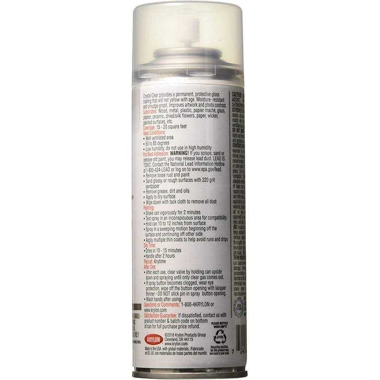 Krylon Crystal Clear Acrylic Spray Coating