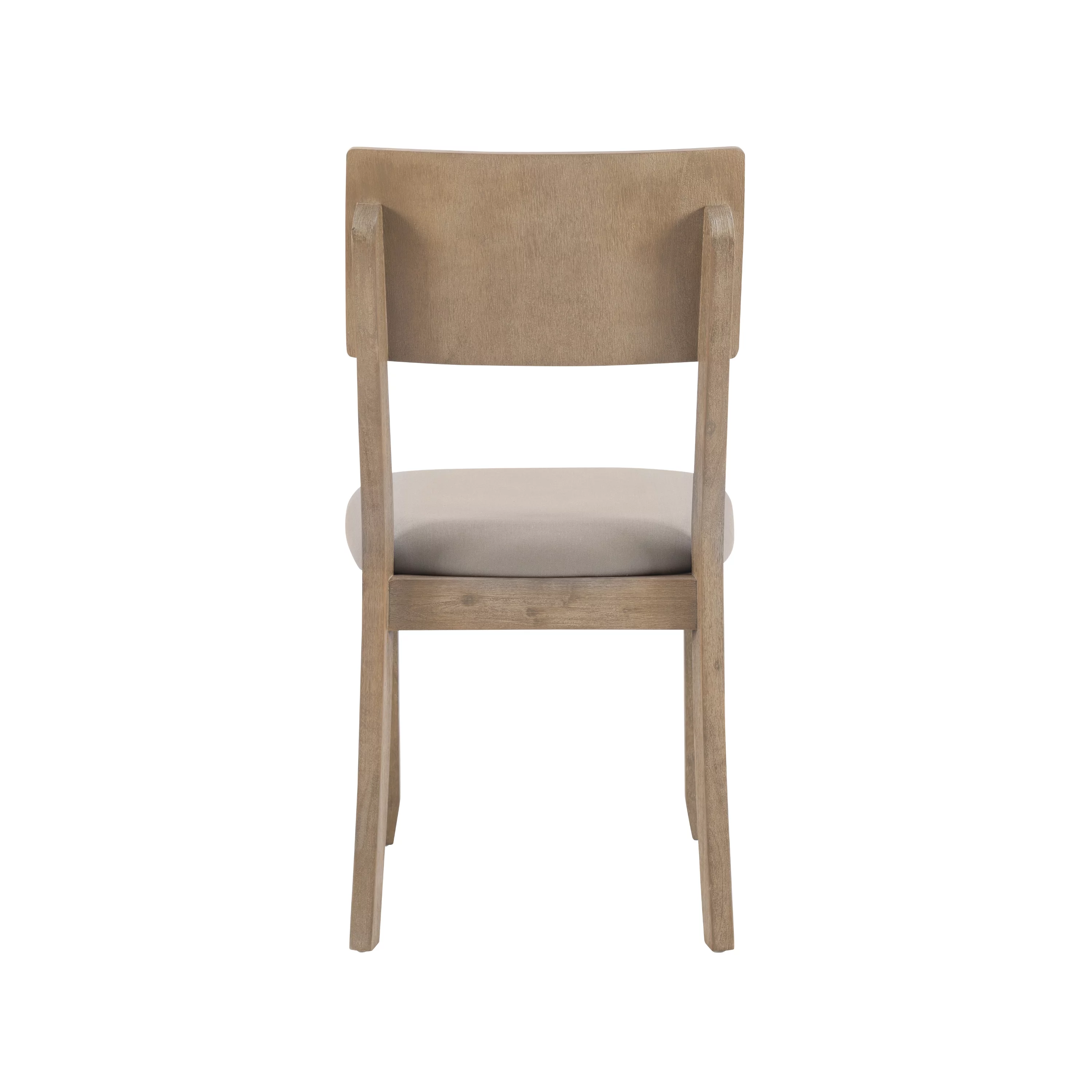 Linon Jamil Upholstered Dining Chair, Set of 2, Gray Wash
