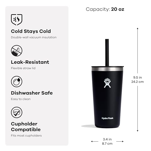 Hydro Flask 20 Oz All Around Tumbler Press-In Lid Indigo