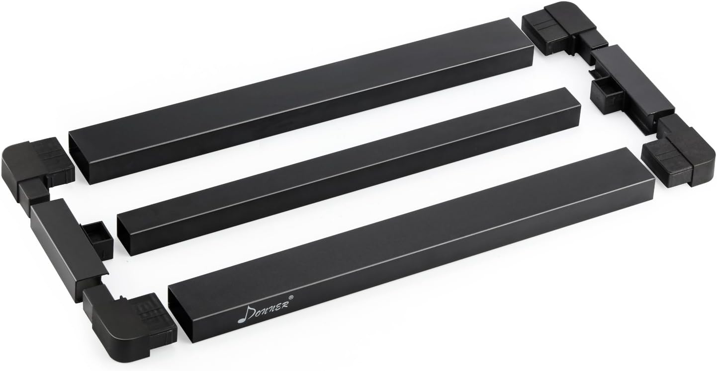 Donner Guitar Pedal Board Case DB-4 Disassembled Pedalboard 20'' x 8'' with Bag