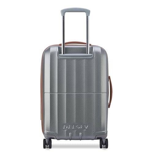 DELSEY PARIS Carrousel Hardside Expandable Luggage with Spinner Wheels, Navy, Carry-on 21 Inch
