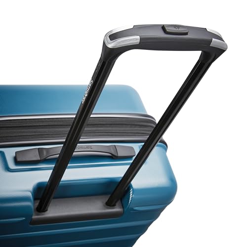 Samsonite Omni 2 Hardside Expandable Luggage with Spinner Wheels, 2-Piece Set (19/24), Lagoon Blue