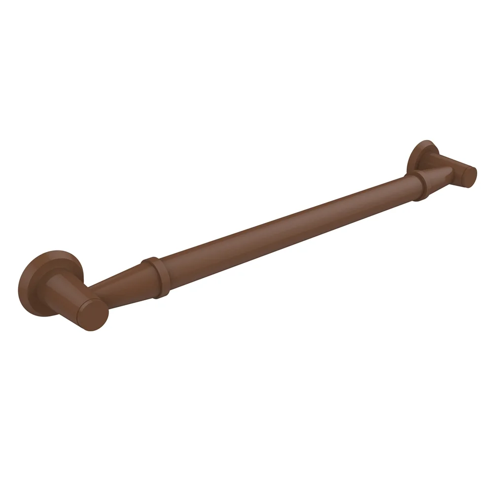 Allied Brass - 16-in Grab Bar Smooth in Antique Bronze