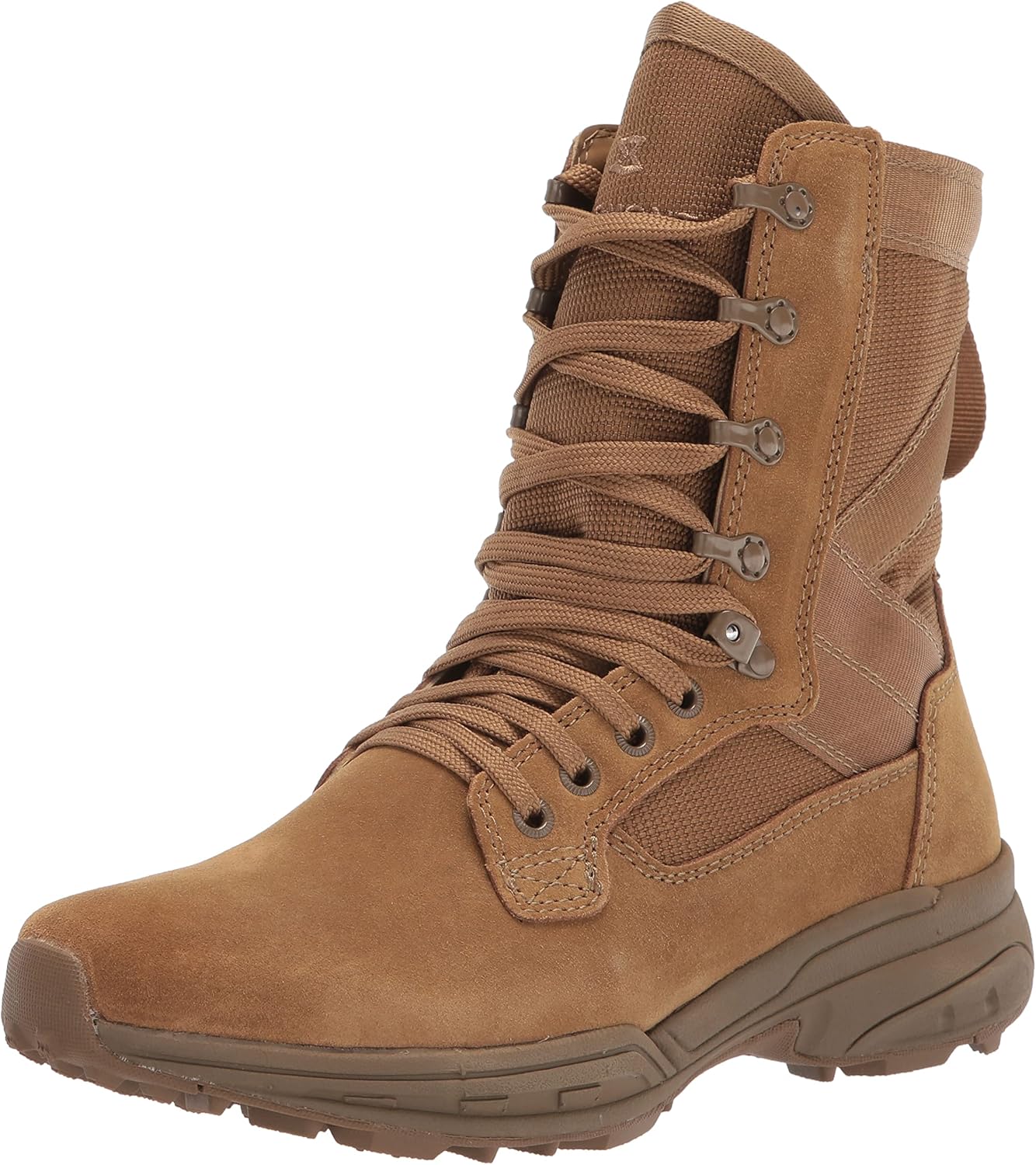 GARMONT TACTICAL T8 NFS Military Combat Boots for Men and Women, Army, Air Force, AR670-1 Compliant Footwear, Lightweight, Suede Leather, Coyote, Size 14.5 Wide