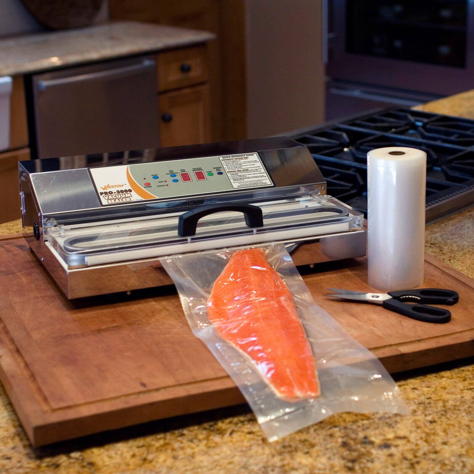 Weston Pro-3000 Stainless Steel Vacuum Sealer, 65-401-W