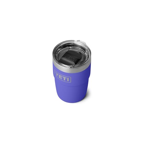 YETI Rambler 8 oz Stackable Cup, Stainless Steel, Vacuum Insulated Espresso Cup with MagSlider Lid