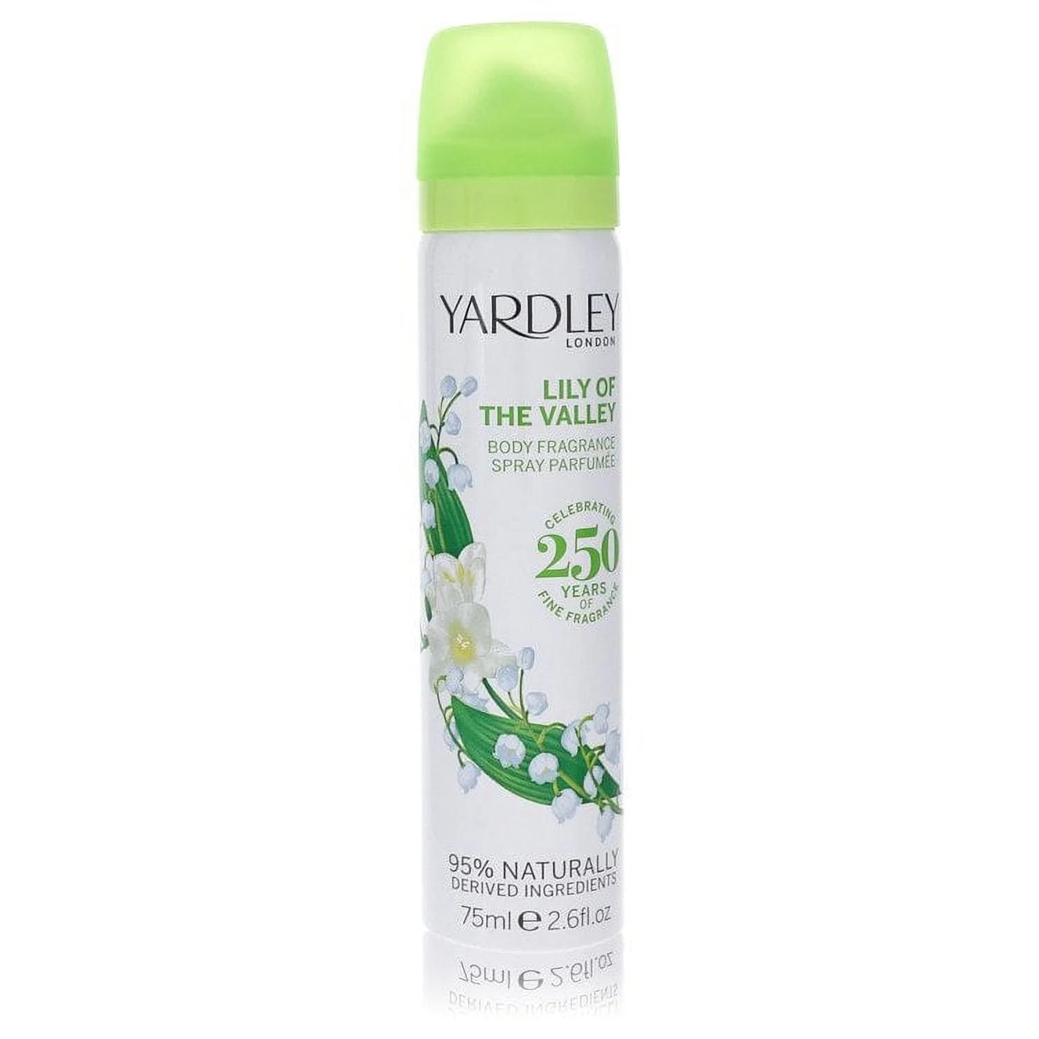 Lily of The Valley Yardley by Yardley London Body Spray 2.6 oz for Women Pack of 4