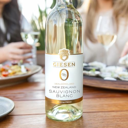 Giesen Non-Alcoholic Sauvignon Blanc - Premium Dealcoholized White Wine from New Zealand