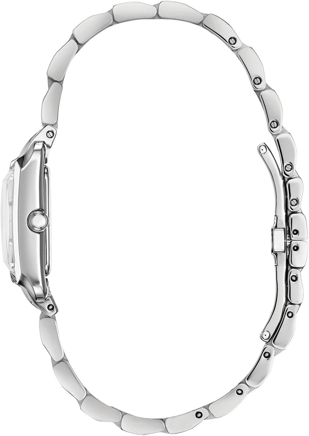 Citizen Women's Eco-Drive Dress Classic Bianca Watch in Stainless Steel, Blue Mother of Pearl Dial (Model: EW5551-56N)