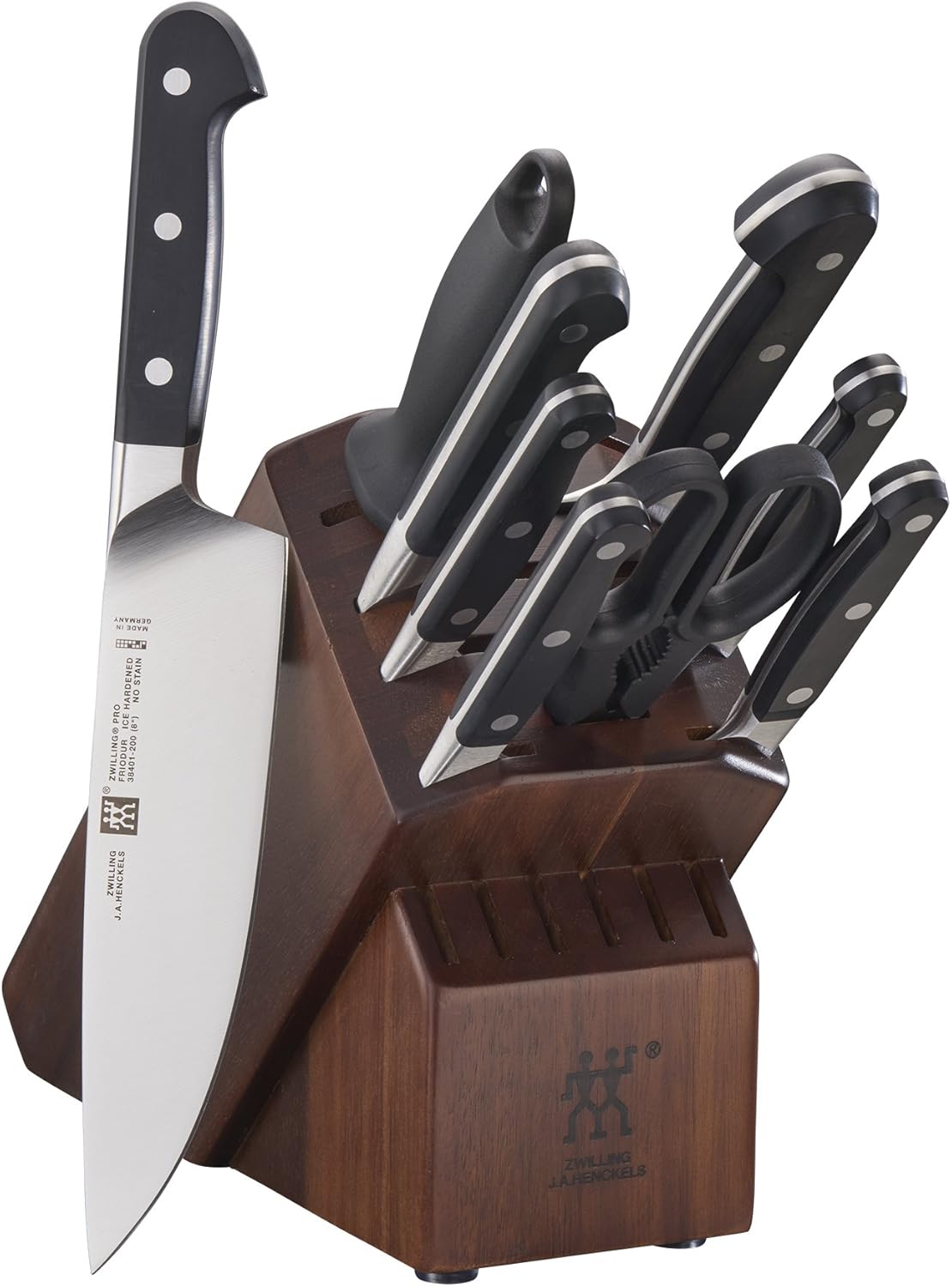ZWILLING Pro 10-pc Knife Block Set - Acacia