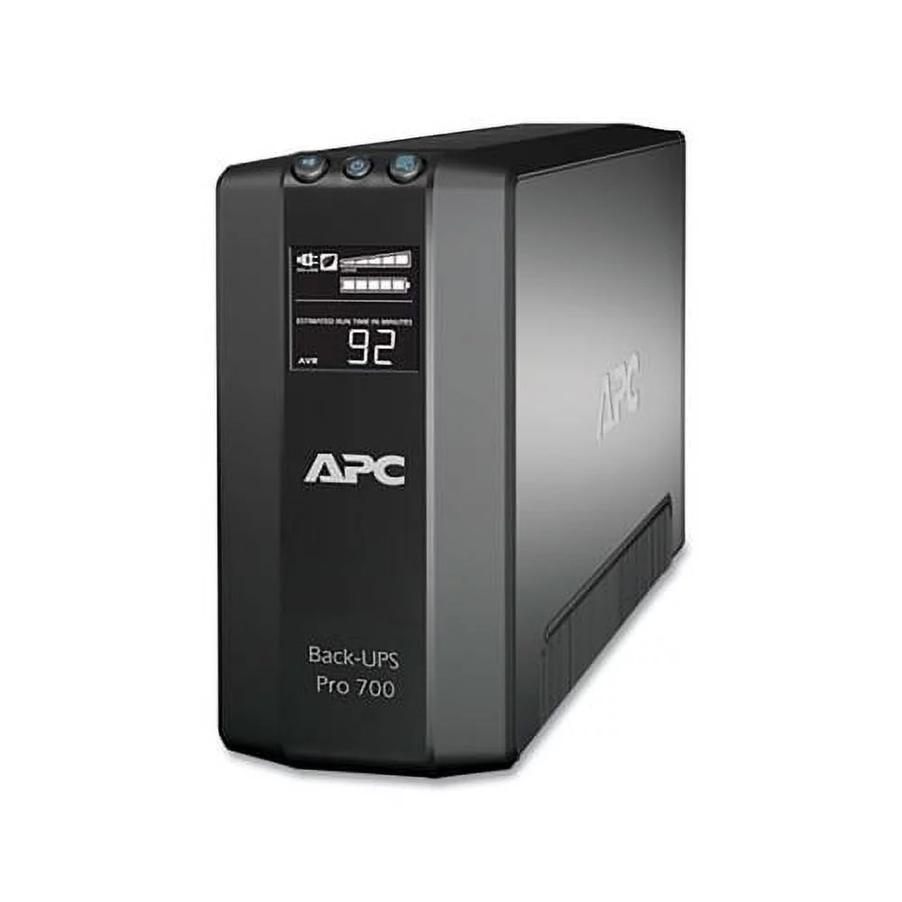 BR700G Back-UPS Pro 700 Battery Backup System 6 Outlets, 700 VA, 355 J