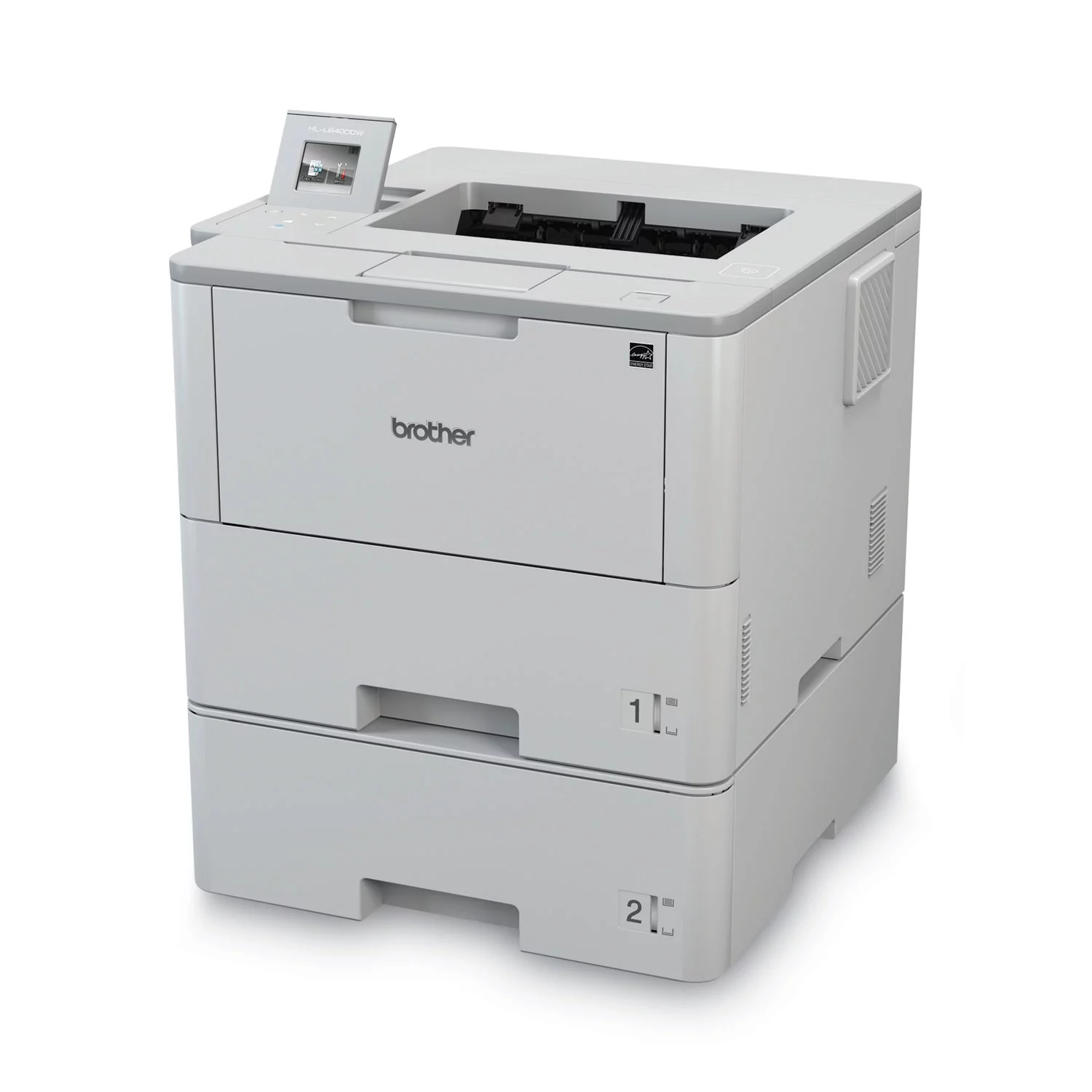 Brother HL-L6400DWT Business Laser Printer with Dual Trays for Mid-Size Workgroups HLL6400DWT