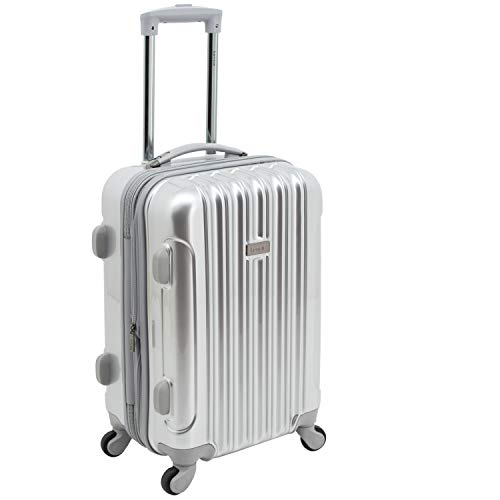 kensie Women's Alma Hardside Spinner Luggage, Expandable, Japanese Carmine Red, Carry-On 20-Inch