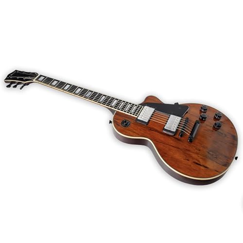 TARIO Electric Guitar cherryburst semi hollowbody quilted maple top Okoume Body Maple Neck with Bag