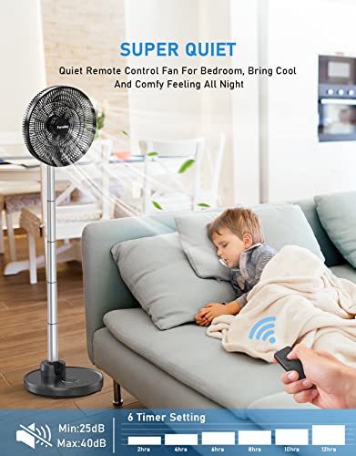 FARADAY Oscillating Standing Fan 12