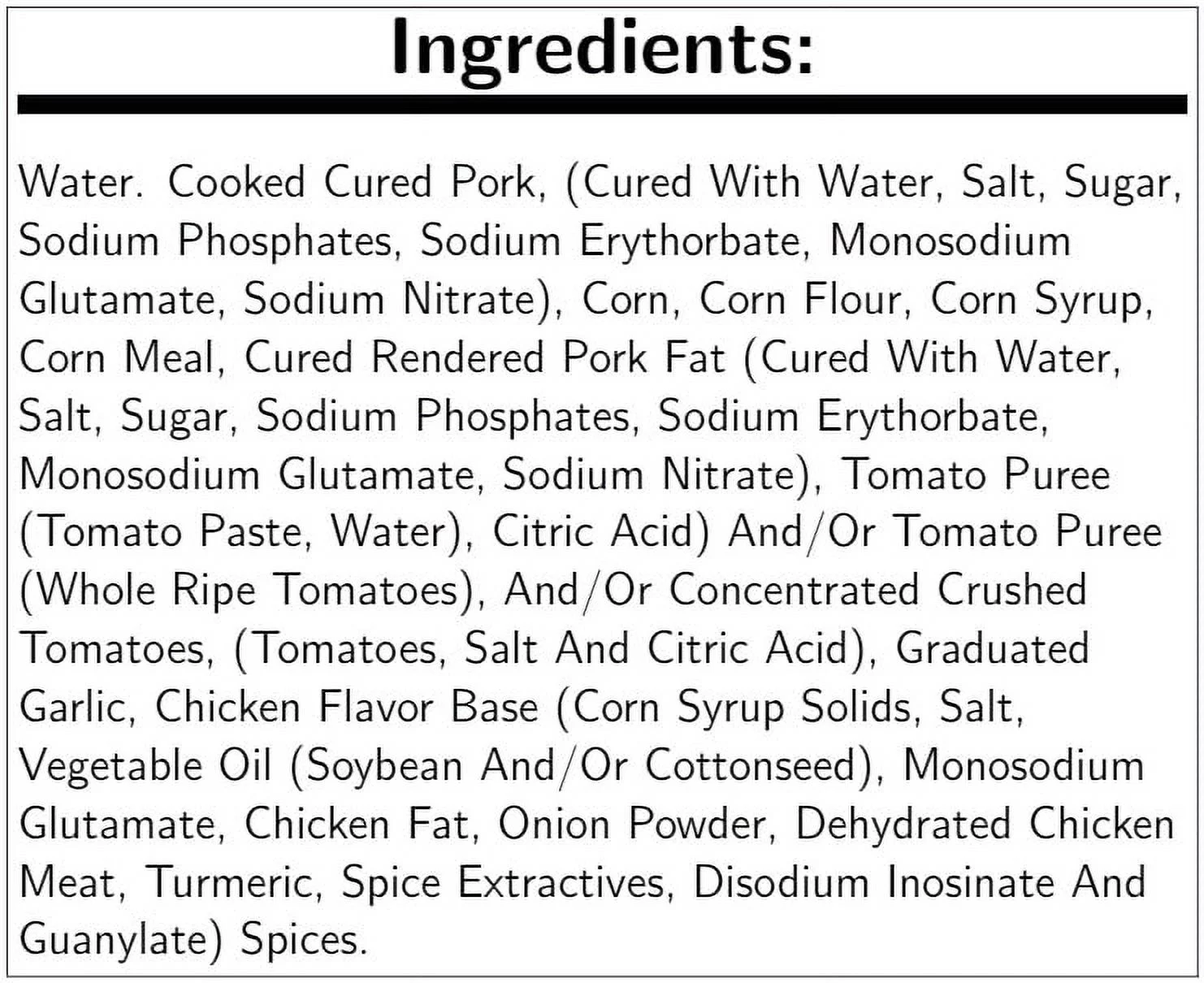 Goya Cuban Tamales, 16 Ounce -- 12 per Case.