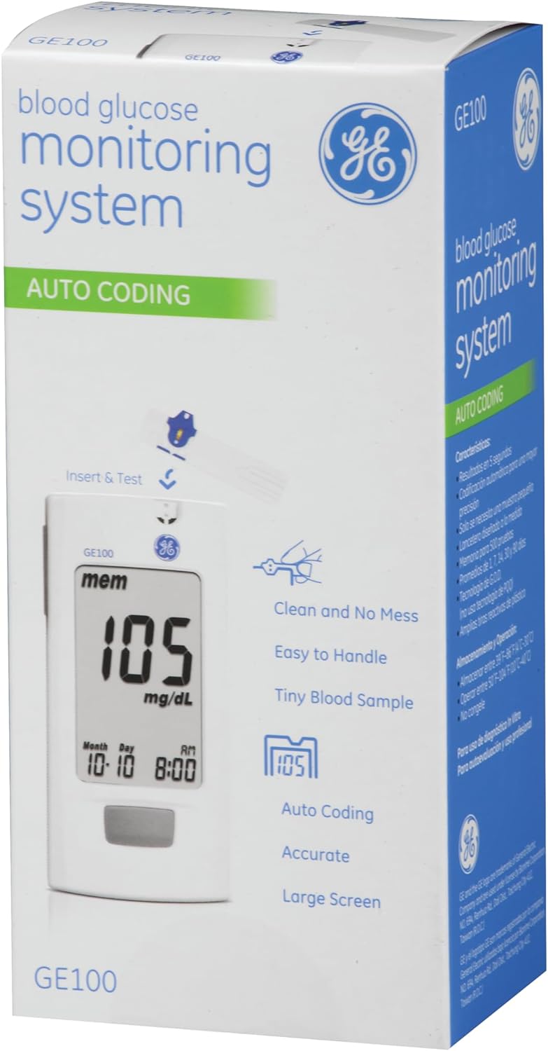 GE100 Blood Glucose Monitoring System