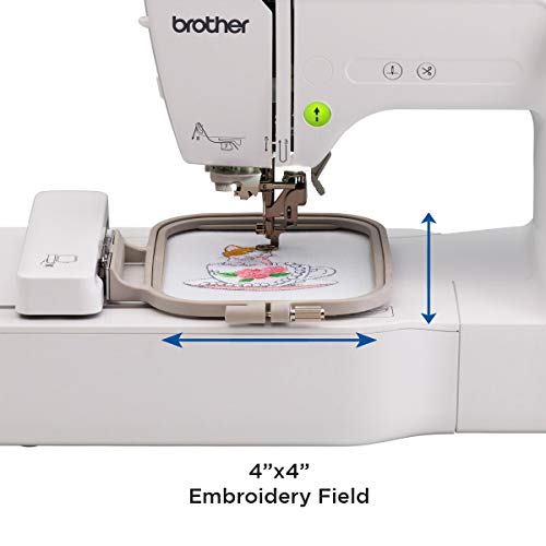 Brother PE535 Embroidery Machine, 80 Built-in Designs, 4