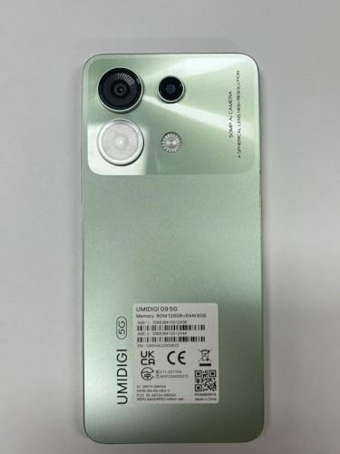 UMIDIGI G9 5G Cell Phone, Android 14 Unlocked Phones, 12(6+6) GB +128GB/1TB TF Expand, 5G Dual SIM, 50MP Camera, 6.75