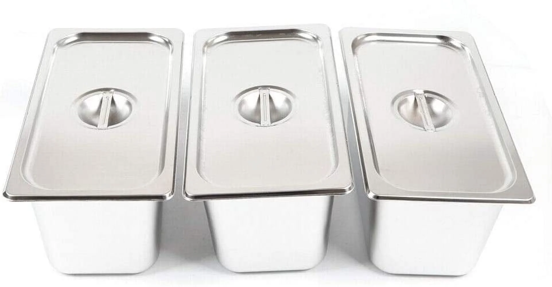 WUZSTAR 37L Commercial Food Warmer Electric Table Countertop Steamer Large Capacity Stainless Steel Soup Station