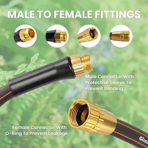 Giraffe Tools Garden Hose 100ft x 5/8