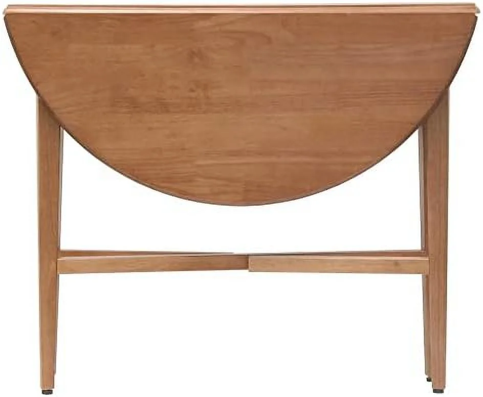 TJUNBOLIFE Wood Hannah Dining  Light Oak