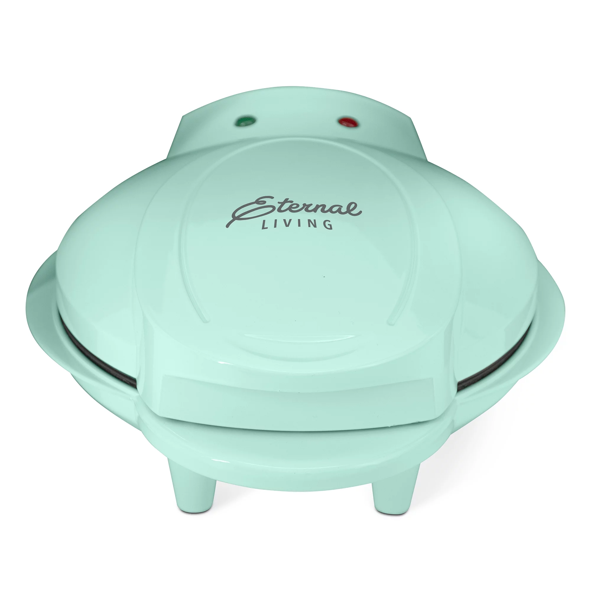 Waffle Cone Maker with Shaper Roller, Electric Nonstick Waffle Iron, Mint