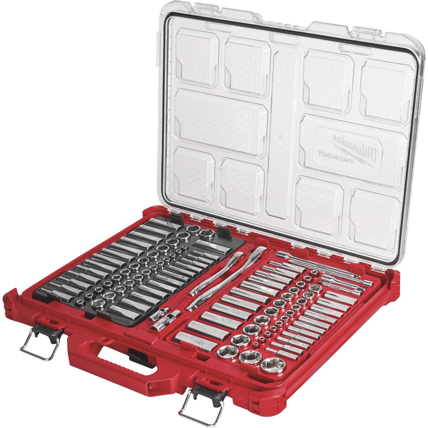 Milwaukee Tool 48-22-9486 Ratchet/Socket PACKOUT Set